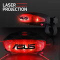 Red Laser Tail Light with Bike Lane Projection - 5 Day
